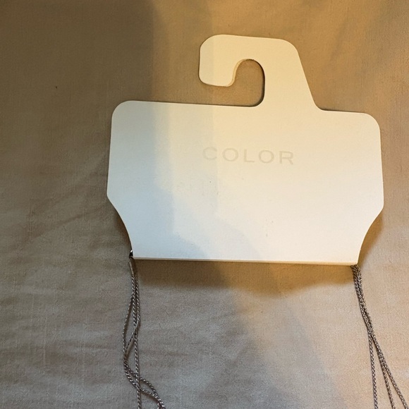 Elegant Blue and Silver Necklace - Picture 2 of 2